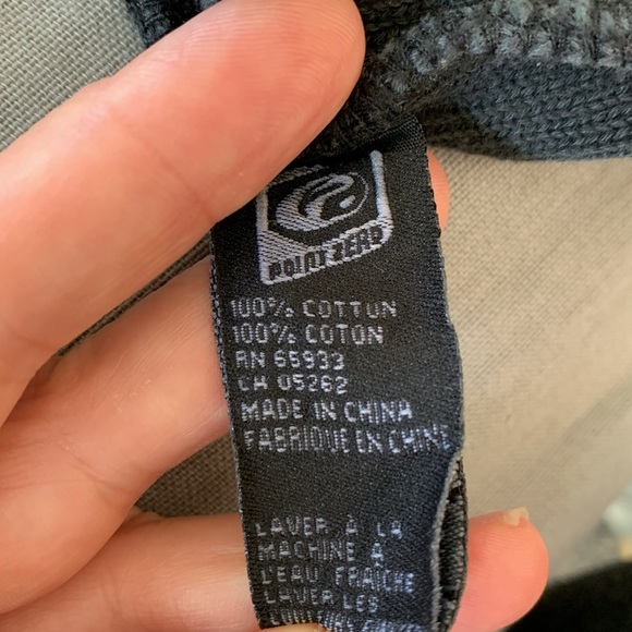 Vintage 90’s Grey Sweater Distressed Argyle Cotton Print Men’s size Medium - Picture 14 of 15